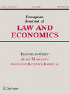 European Journal Of Law And Economics期刊