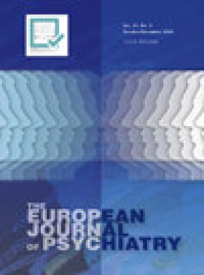 European Journal Of Psychiatry期刊