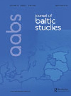 Journal Of Baltic Studies期刊