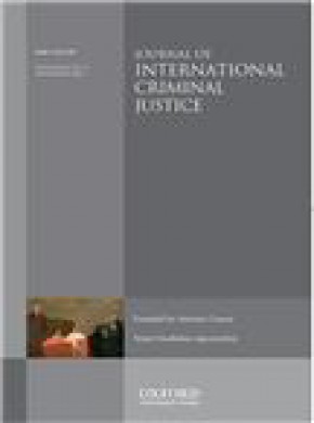Journal Of International Criminal Justice期刊