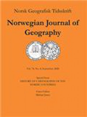 Norsk Geografisk Tidsskrift-norwegian Journal Of Geography期刊