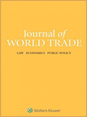 Journal Of World Trade期刊