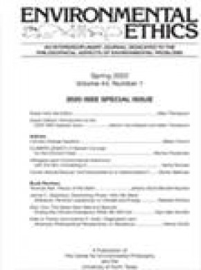 Environmental Ethics期刊