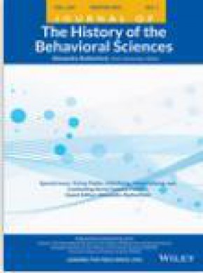 Journal Of The History Of The Behavioral Sciences期刊