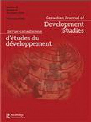 Canadian Journal Of Development Studies-revue Canadienne D Etudes Du Developpeme期刊