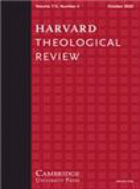 Harvard Theological Review期刊