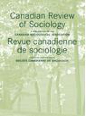 Canadian Review Of Sociology-revue Canadienne De Sociologie期刊
