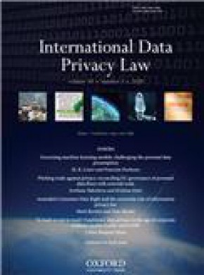 International Data Privacy Law期刊
