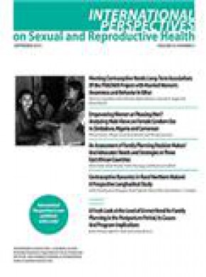 International Perspectives On Sexual And Reproductive Health期刊