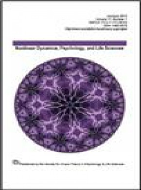 Nonlinear Dynamics Psychology And Life Sciences期刊