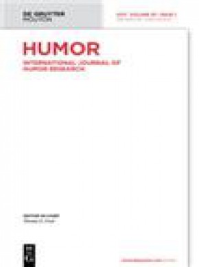 Humor-international Journal Of Humor Research期刊