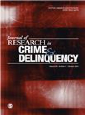 Journal Of Research In Crime And Delinquency期刊