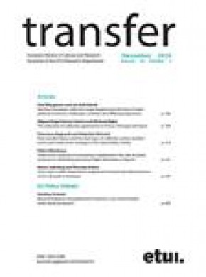 Transfer-european Review Of Labour And Research期刊