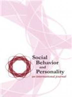 Social Behavior And Personality期刊