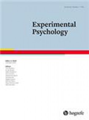 Experimental Psychology期刊