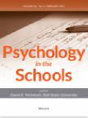 Psychology In The Schools期刊