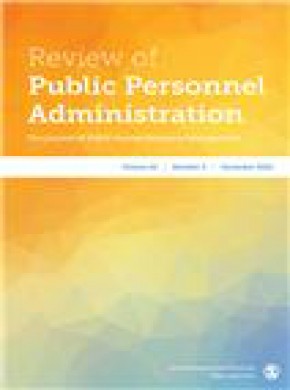 Review Of Public Personnel Administration期刊