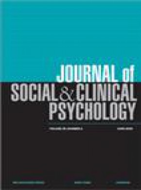 Journal Of Social And Clinical Psychology期刊