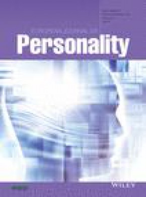 European Journal Of Personality期刊