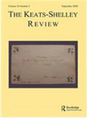 Keats-shelley Review期刊