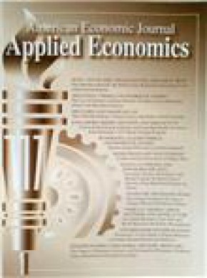 American Economic Journal-applied Economics期刊