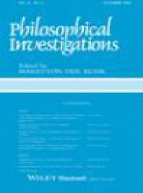 Philosophical Investigations期刊