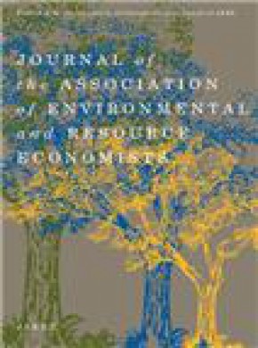 Journal Of The Association Of Environmental And Resource Economists期刊