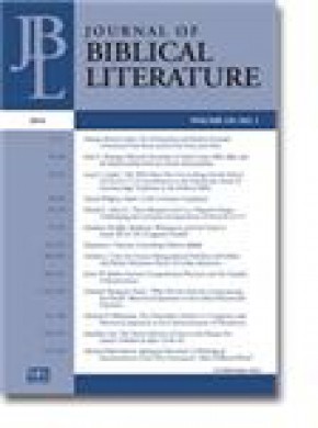 Journal Of Biblical Literature期刊