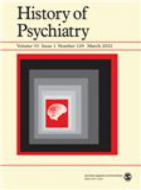 History Of Psychiatry期刊