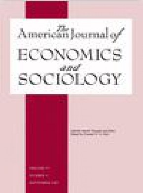 American Journal Of Economics And Sociology期刊