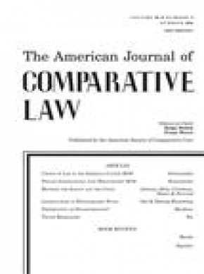 American Journal Of Comparative Law期刊
