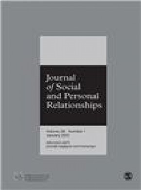 Journal Of Social And Personal Relationships期刊