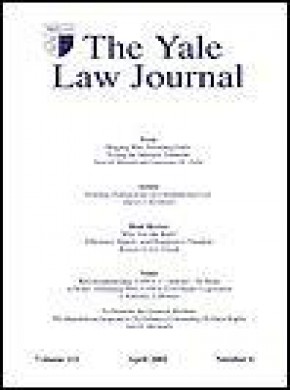 Yale Law Journal期刊