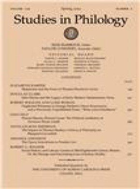 Studies In Philology期刊