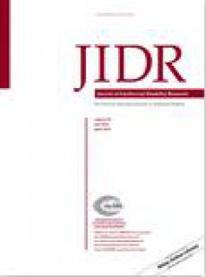 Journal Of Intellectual Disability Research期刊