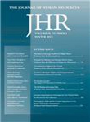 Journal Of Human Resources期刊