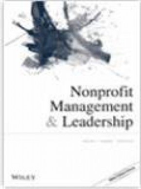 Nonprofit Management & Leadership期刊