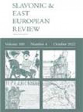 Slavonic And East European Review期刊