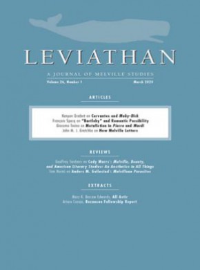 Leviathan-a Journal Of Melville Studies期刊