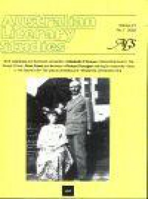 Australian Literary Studies期刊