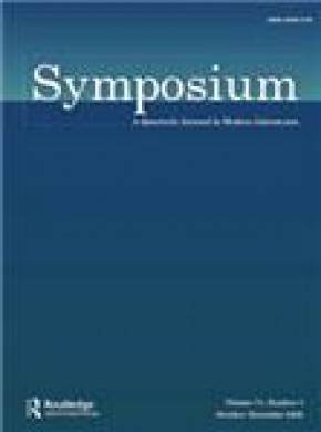 Symposium-a Quarterly Journal In Modern Literatures期刊