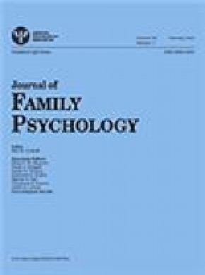 Journal Of Family Psychology期刊