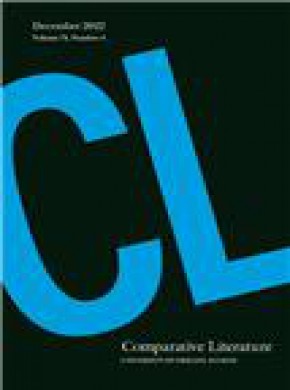 Comparative Literature期刊