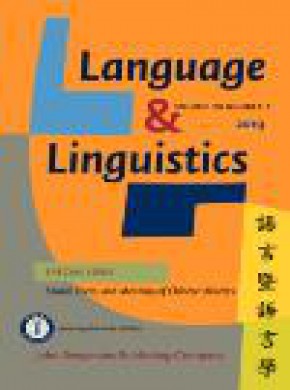 Language And Linguistics期刊