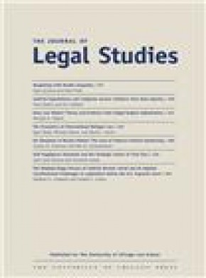 Journal Of Legal Studies期刊