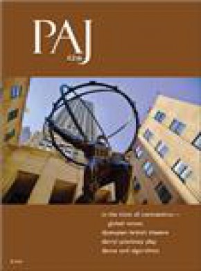 Paj-a Journal Of Performance And Art期刊