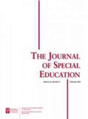 Journal Of Special Education期刊