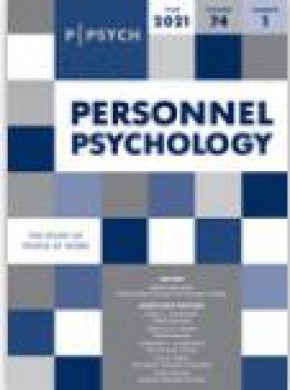 Personnel Psychology期刊