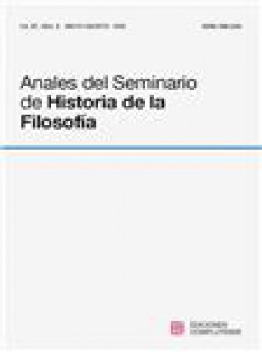 Anales Del Seminario De Historia De La Filosofia期刊