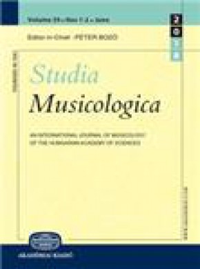 Studia Musicologica期刊